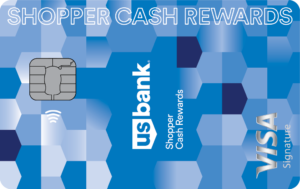 Shopper Cash Rewards Visa Front Card